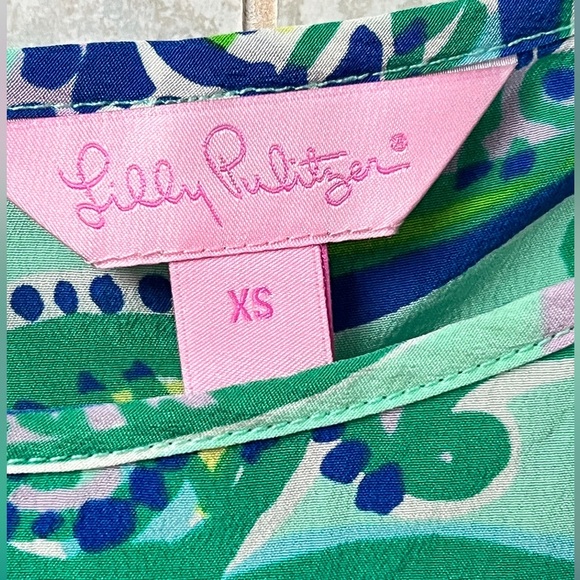 Lilly Pulitzer Silk Bamboo Skye Camisole Tank Top Womens XS - Picture 7 of 9